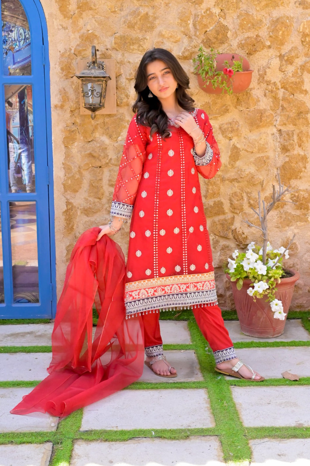 Girl Festive Cloth