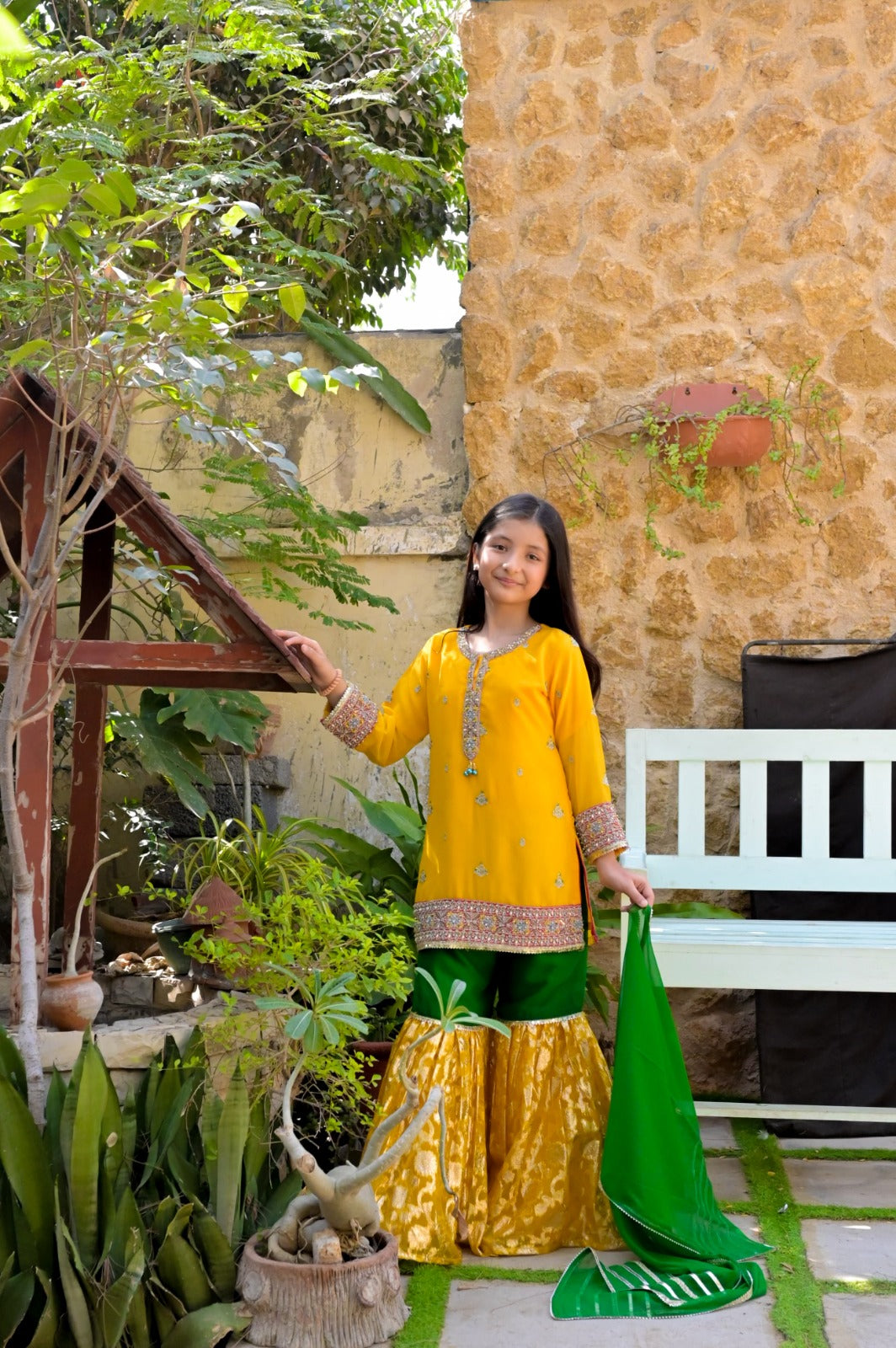 Girl Festive Cloth